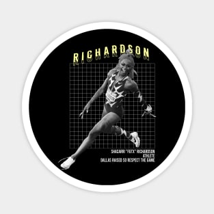 sha'carri richardson american runner fanmade Magnet